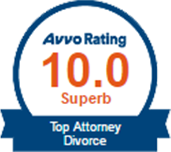 Avvo Rating 10.0 Superb Top Attorney Divorce