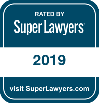 Rated By Super Lawyers 2019 | visit SuperLawyers.com
